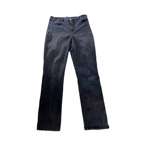 NYDJ | Black Straight Leg Jeans, Size 12